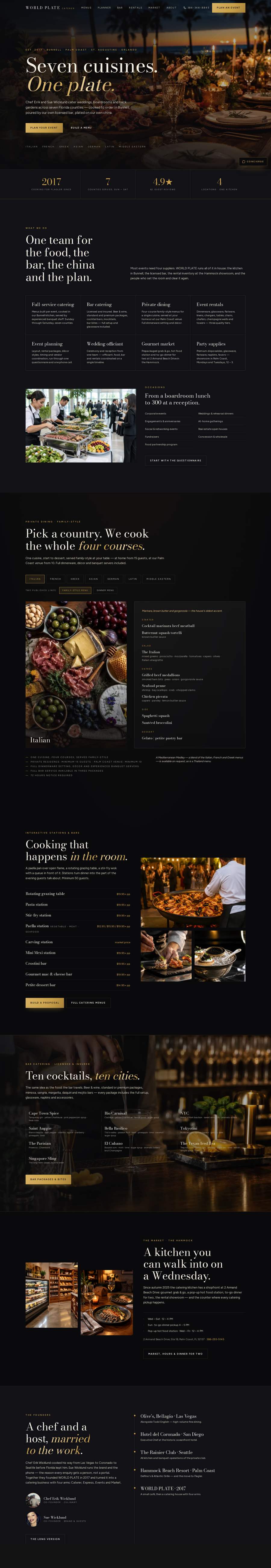 The whole new home page, in the same window.